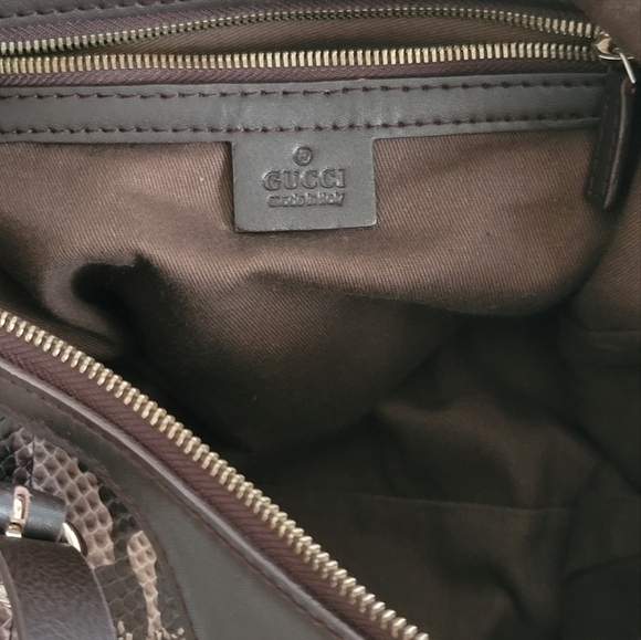 GUCCI  AUTH . VINTAGE  BAG - Picture 10 of 15